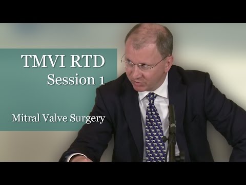 Transcatheter Mitral Valve Implantation TMVI Round Table - Session 1 - Mitral Valve Surgery