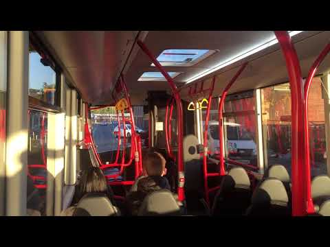 Demonstrator: Rosso Optare Metrocity Euro6 Allison 2100 YJ67 FXE