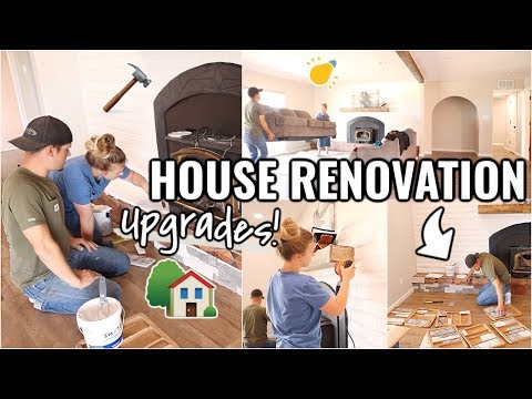FIREPLACE UPGRADE!!🏠 MAJOR RENOVATION OF OUR ARIZONA FIXER UPPER Episode 11