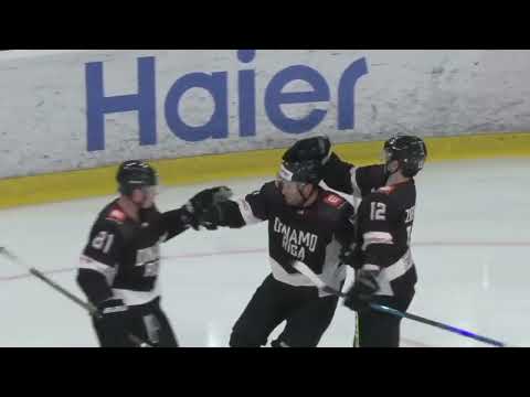 Optibet Hokeja līga. Dinamo Rīga - Kaunas City. Spēles labākie momenti. (04.032023.)
