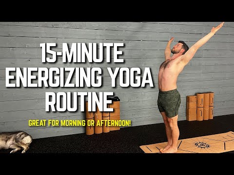 Energy Yoga for Men | 15-Minute Energizing Routine That Will Give You an Immediate Boost!