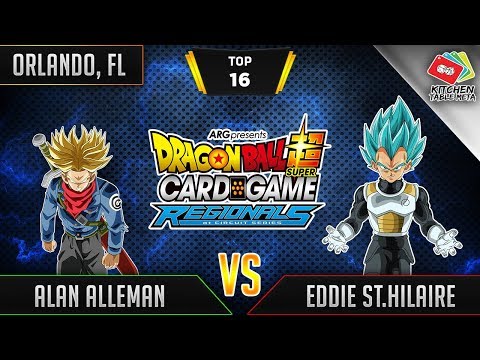 Dragon Ball Super Card Game Gameplay [DBS TCG] Orlando Regional Round Top 16
