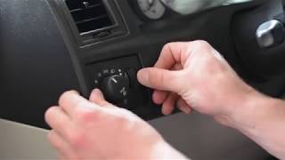 Chrysler 300 Headlight Switch Replacement 05-09