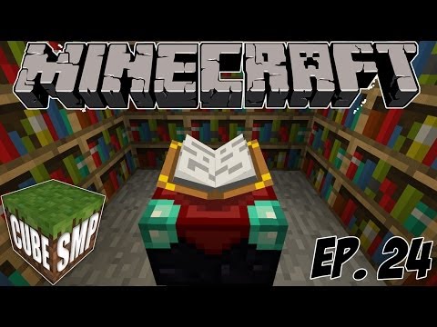 Minecraft Cube SMP: New Enchanting & Trading! - Ep 24