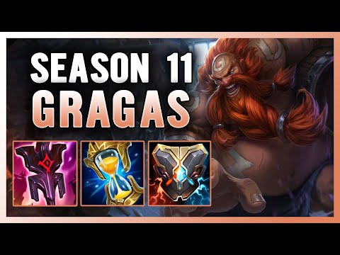 SEASON 11 GRAGAS SUPPORT GAMEPLAY GUIDE | League of Legends