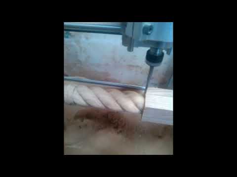 Фрезерование балясины