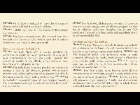 2015-01-22 Giovedì - Fr Frusteri - Fr Gemelli - Ebrei cap. 11