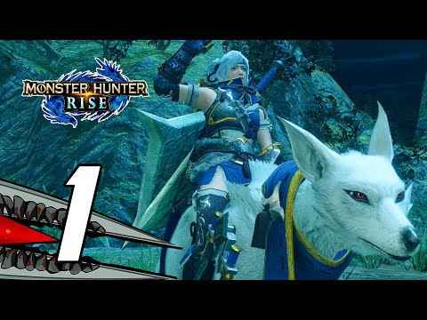 Monster Hunter Rise - Gameplay Walkthrough Part 1 (No Commentary, Switch)