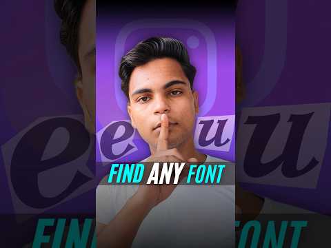How To Find Fonts From Image  | Website:- fontspring.com| #font #shorts #shortsvideo