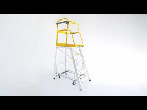 Stockmaster Navigator Mobile Platform Ladder