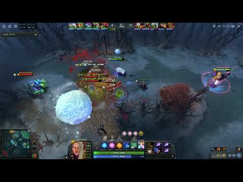 Frakdown Invoker vs Meepo Mid Gameplay Highlights