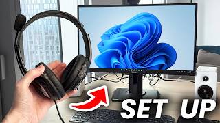 How To Set Up Headset On PC - Windows 11