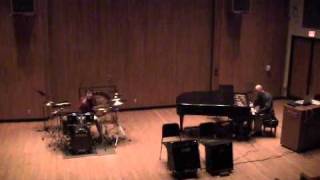 BrainTree Concert Etude #5: Very Accentric (amplified prepared piano, drumset, paiste)
