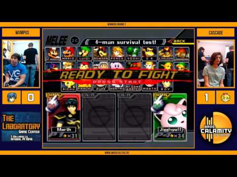 S@LT #92 | Cascade (Puff) vs WUMPUS (Marth) - Winners Round 2 - SSBM Singles