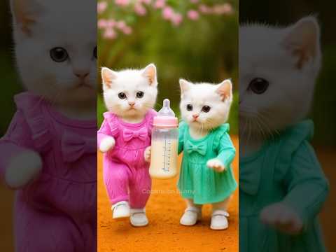 Dudi dudi dum dum 🍼😻#shorts #shortsfeed #dudidudidam #catshorts