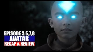 Netflix's Avatar: The Last Airbender, E5,6,7,8 (Spirited Away, Masks, The North, Legends) Explained!