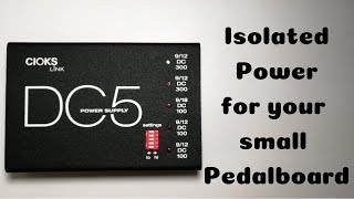 Video thumbnail for Cioks DC5 Link - Unboxing, Review & Board Build by The Bedroom Rocker