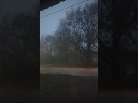 Fuerte tormenta en coronel Suárez ahora siendo las 19:43hs. del 6/5/26 #tormenta #lluvia