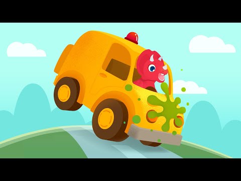 Dinosaur Car - Games for kids Video