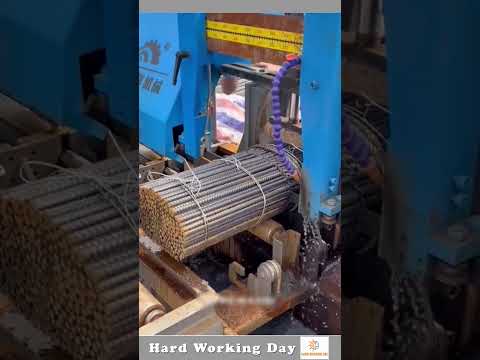 Hard Working Day #142 The Process Of Cutting Steel Road