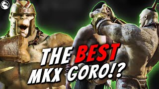The BEST Goro Player in MKX!? - Mortal Kombat X (Eggshell vs Higakou FT5)