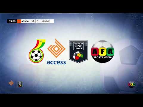 ATTRAM DE VISSER VS GREAT OLYMPICS. AFA SPORTS CHANNEL BROADCAST || ACCESS BANK DIVISION ONE LEAGUE
