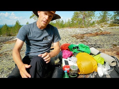 Lightweight Backpacking in Sarek - The GEAR