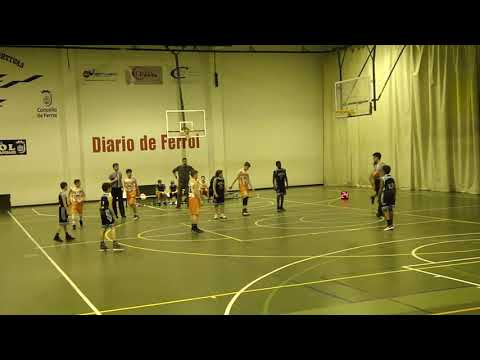20190113 Bbca Praia de Sartaña vs Basquet Coruña U13