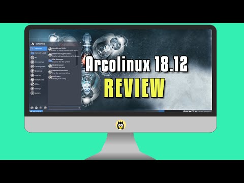 مراجعة توزيعة Arcolinux 18.12