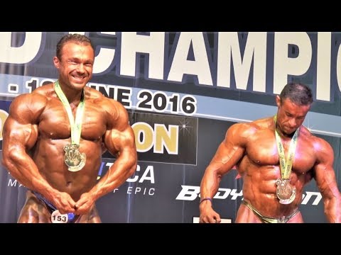 Results Men Professionals - NABBA Worlds 2016