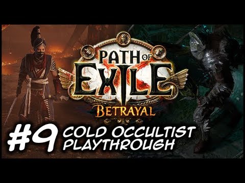 ZIGGYD Plays Path of Exile: BETRAYAL - Negative Cold Res? Just Don't Get Hit! - #9 Act 6 Brine King