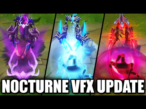 All Nocturne Skins VFX Update 2020 (League of Legends)