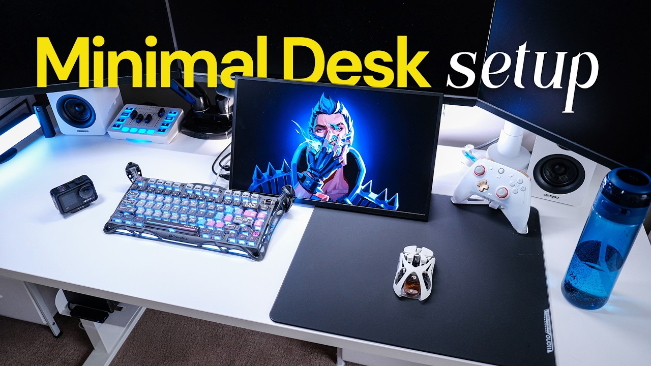UPERFECT NxtLED Minimal Desk Setup