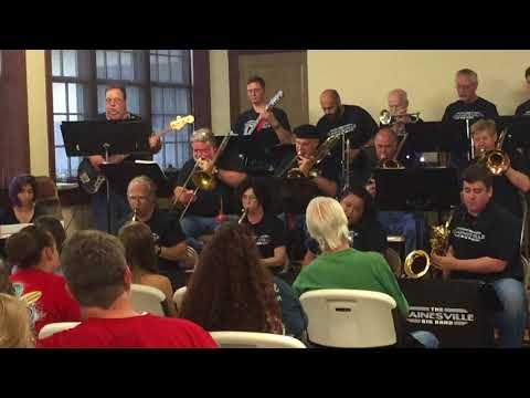 180520 Gainesville Big Band at High Springs Music in the Park - YouTube by Jazz & Blues Florida