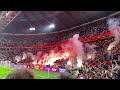 Ajax - Heerenveen , landskampioen 2022 fakkels