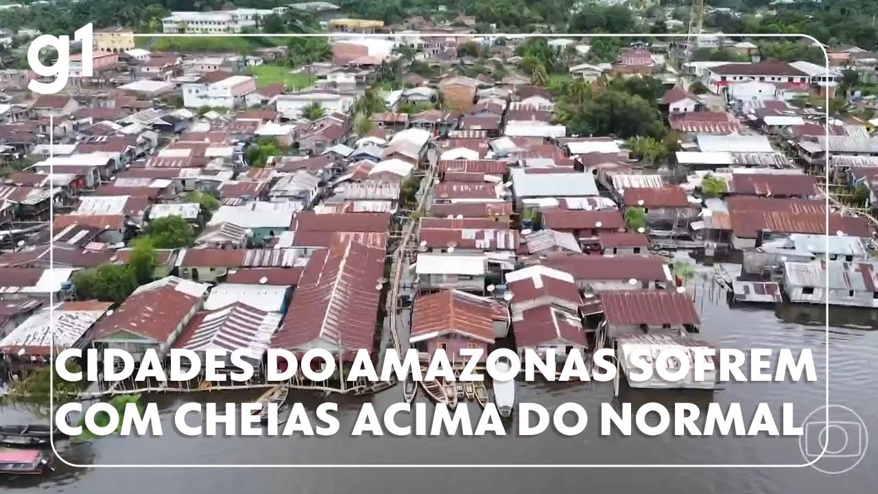Cidades do oeste do Amazonas sofrem com as cheias acima do normal