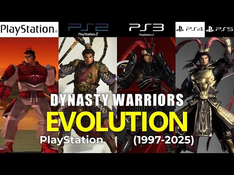 DYNASTY WARRIORS PlayStation Evolution (1997-2025)