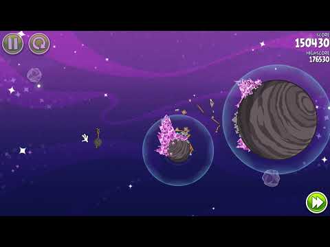 Angry Birds Space Cosmic Crystals Level 7-28  170430