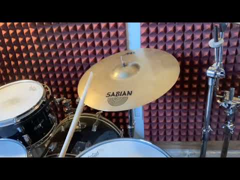 Used Sabian AAX X-plosion 18” Crash 1277g