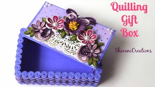Quilled Gift Box/ Paper Quilling Chocolate Box/ DI