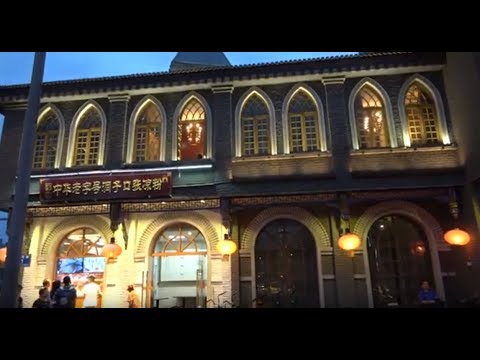 [País de Tianfu] Rua Antiga Hutong - Beco Fechado Avenida Shudu Estrada Jinhe para Changxian Shang Street Vista noturna Caminhada e velocidade na rua Distrito de Qingyang Chengdu DIA 1 (1)