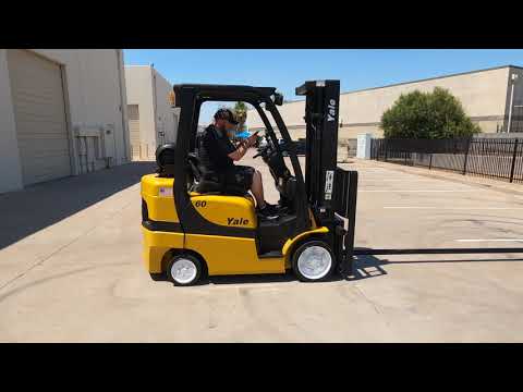 Yale GLC060VX 6,000lb LP (Propane) #884H - Forklift for Sale