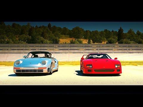Forza Horizon 2: Porsche 959 vs Ferrari F40 Drag Race!