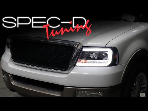 SPECDTUNING INSTALLATION VIDEO: 2004-2008 FORD F150 PROJECTOR HEADLIGHTS