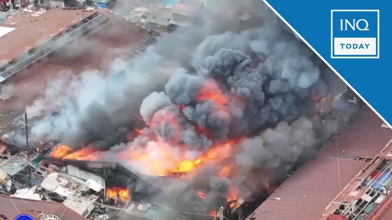 Fire engulfs residential area in Tondo, Manila | INQToday