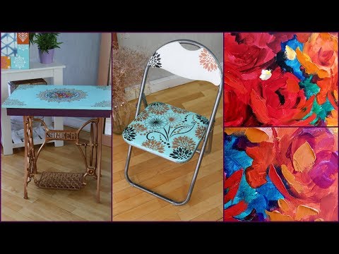 ManosalaObraTv 2018 Programa 61 - Pintar Cuadros - Reciclar Mesita - Silla Pop