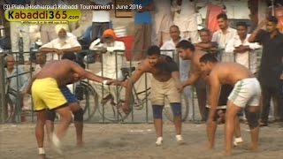 (1) Piala (Hoshiarpur) Kabaddi Tournament 1 June 2016