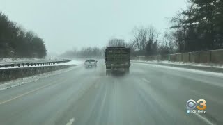 Pennsylvania Weather: Delaware County Dealing With Winter Storm Conditions
