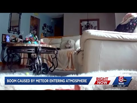 Meteor caused boom heard across Massachusetts and Northeast, society says