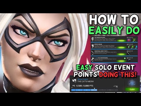 How To Easily Complete All Objectives & Cats Meow Solo Event | Top Tips |Marvel Contest of Champions